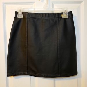 Forever 21 Leather Skirt